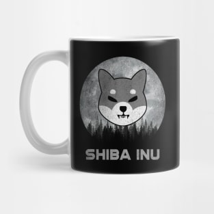 Vintage Shiba Inu Coin To The Moon Shib Army Crypto Token Cryptocurrency Blockchain Wallet Birthday Gift For Men Women Kids Mug